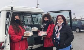 Studentët e UFAGJ-së bashkë me Kryqin e Kuq-dega në Gjakovë ndihmuan familjet e prekura nga vërshimet